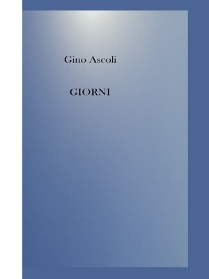 cover image of GIORNI